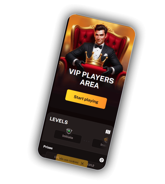Wild Royal Royal Court VIP-overzicht met koninklijke beloningsniveaus.